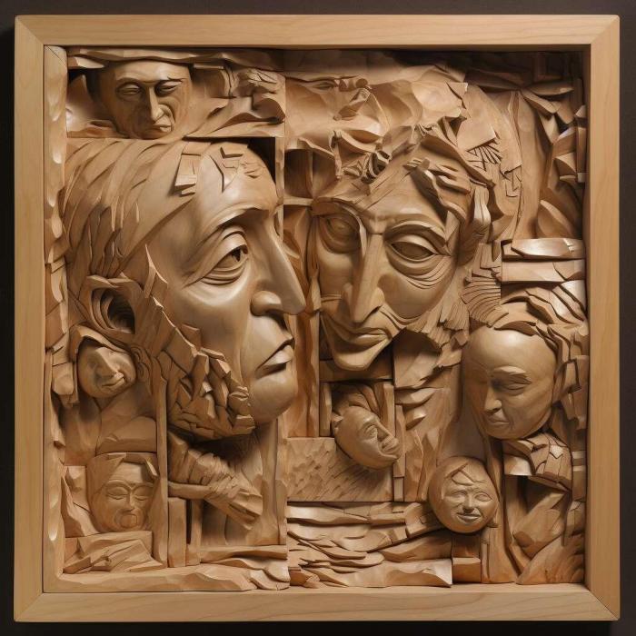 نموذج ثلاثي الأبعاد لآلة CNC 3D Art 